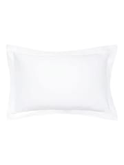 Bedeck Of Belfast White 1000 Thread Count Cotton Sateen Oxford Pillowcase - Image 2 of 3