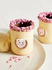 Christmas Kawaii Cookie Cups Set of 3 - Image 2 of 4