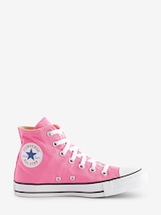 Converse Pink Chuck Taylor All Star Trainers - Image 1 of 6