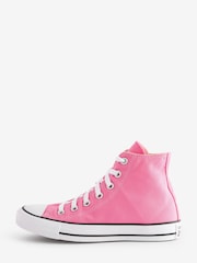 Converse Pink Chuck Taylor All Star Trainers - Image 2 of 6