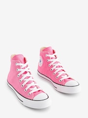 Converse Pink Chuck Taylor All Star Trainers - Image 3 of 6