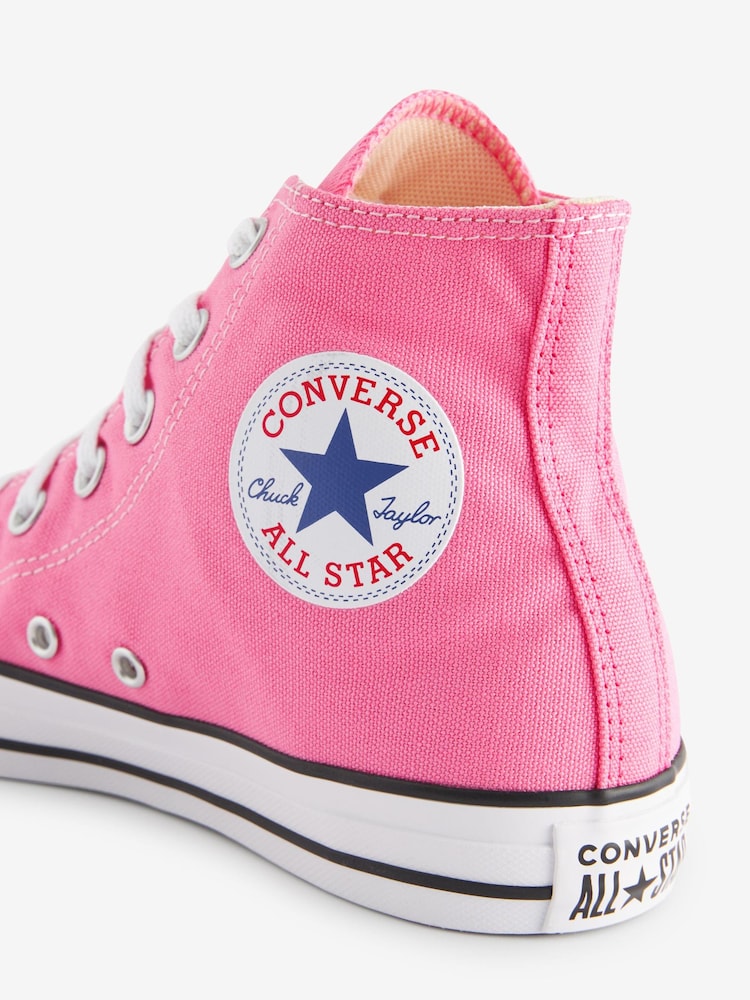 Converse Pink Chuck Taylor All Star Trainers - Image 6 of 6 Converse Pink Chuck Taylor All Star Trainers - Image 6 of 6