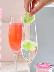Set of 6 Christmas Candy Floss Drinks Toppers - Image 2 of 4