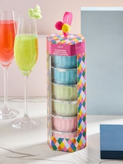 Set of 6 Christmas Candy Floss Drinks Toppers - Image 3 of 4