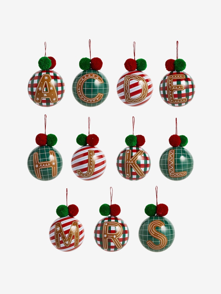 Christmas Monogram Bauble with Chocolate Coins - Image 5 of 5