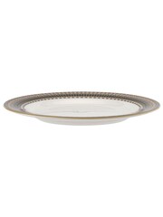 Portmeirion Set of 4 White Atrium Geo Dinner Plates - Image 4 of 4