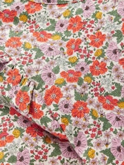 Boden Cream Frill Sleeve Slub Top - Image 3 of 3