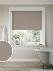 Dolphin Grey Echo Made to Measure Blackout Roller Blind - Image 1 of 6