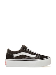 Vans Girls Old Skool Platform Trainers - Image 1 of 6