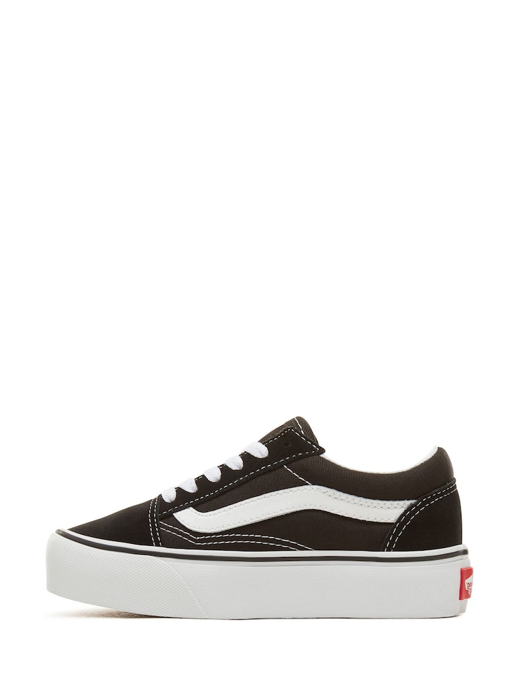 Vans Girls Old Skool Platform Trainers - Image 2 of 6