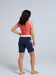 Animal Blue Light Womens Nora Classic Quick Drying Board Shorts - Image 3 of 7