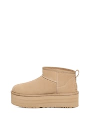 UGG Natural Classic Ultra Mini Platform Boots - Image 5 of 5