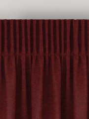 Merlot Red Burgundy Soho Made To Measure Curtains - Image 6 of 8