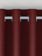 Merlot Red Burgundy Soho Made To Measure Curtains - Image 7 of 8
