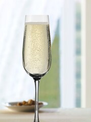 Weinland Set of 6 Clear Champagne Flutes By The DRH Collection - Image 1 of 2