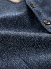 Barbour® Blue Donegal Waistcoat - Image 10 of 13