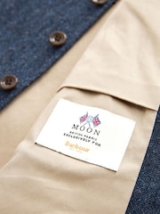 Barbour® Blue Donegal Waistcoat - Image 12 of 13