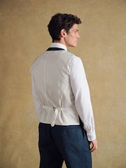 Barbour® Blue Donegal Waistcoat - Image 3 of 13