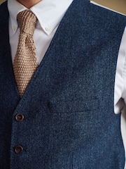 Barbour® Blue Donegal Waistcoat - Image 6 of 13