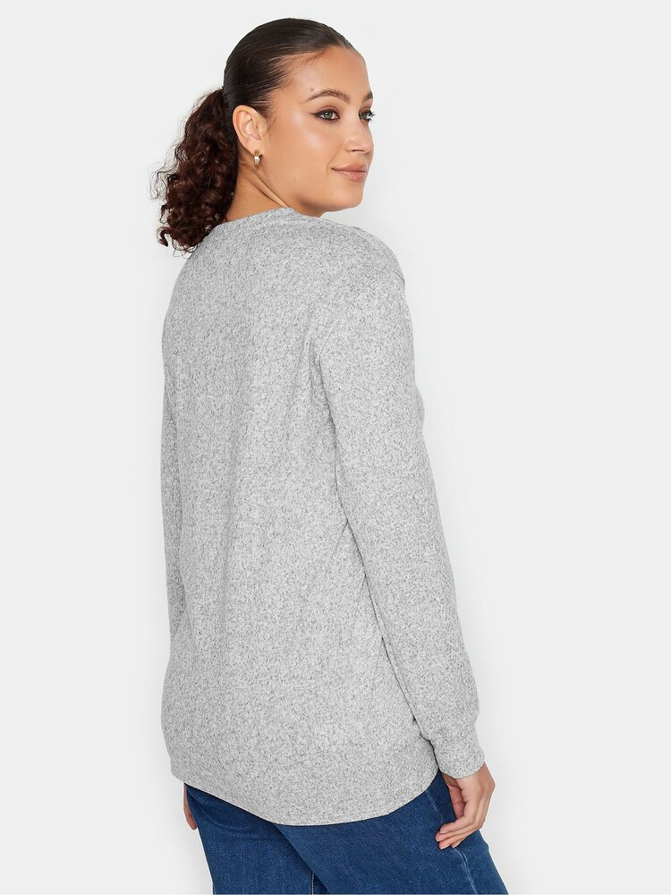 Long Tall Sally Grey Star Jumper - Image 2 of 4