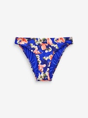 B By Ted Baker Navy Floral Bikini Bottoms - Imagen 4 de 4