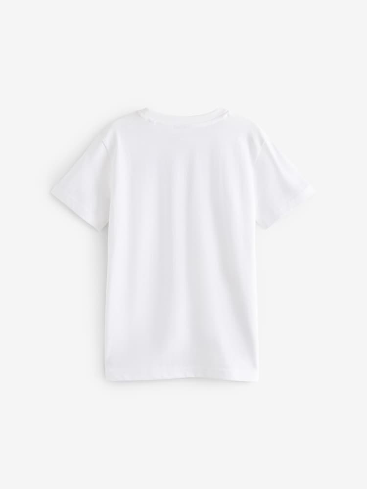 Bowser White Gaming T-Shirt (3-16yrs) - Image 2 of 3