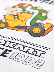 Bowser White Gaming T-Shirt (3-16yrs) - Image 3 of 3