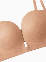 Nude Push-up U-Plunge Wired Strapless Bra - Image 10 of 10