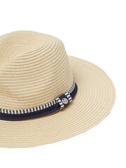Joules Dora Natural Paper Hat - Image 4 of 5