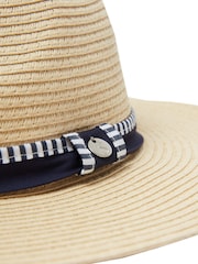 Joules Dora Natural Paper Hat - Image 5 of 5