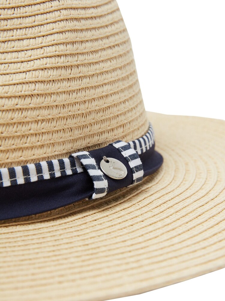 Joules Dora Natural Paper Hat - Image 5 of 5