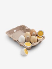 JoJo Maman Bébé Wooden Eggs - Image 2 of 4