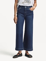 Paige Anessa High Waisted Wide Leg Jeans - Image 1 of 7