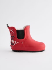 Red Spidey and Friends Warm Lined Ankle Wellies - Image 3 of 5