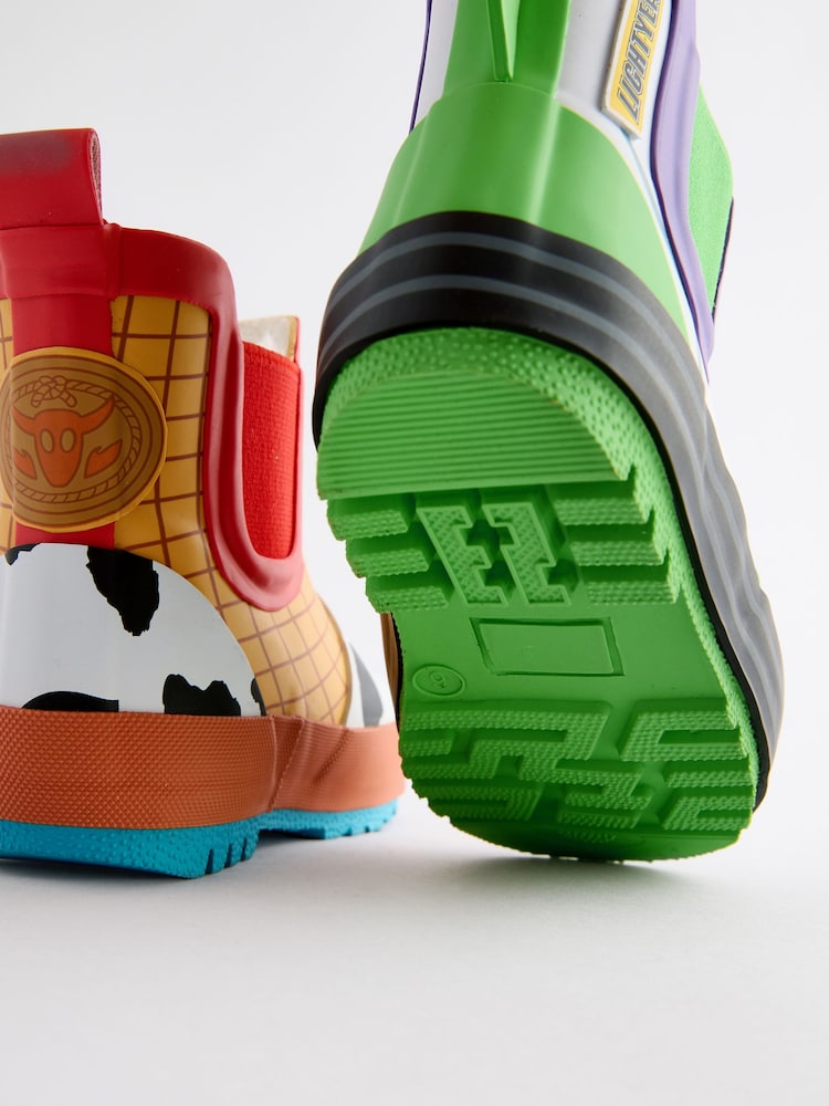Ochre Yellow Toy Story Warm Lined Ankle Wellies - Image 4 of 4