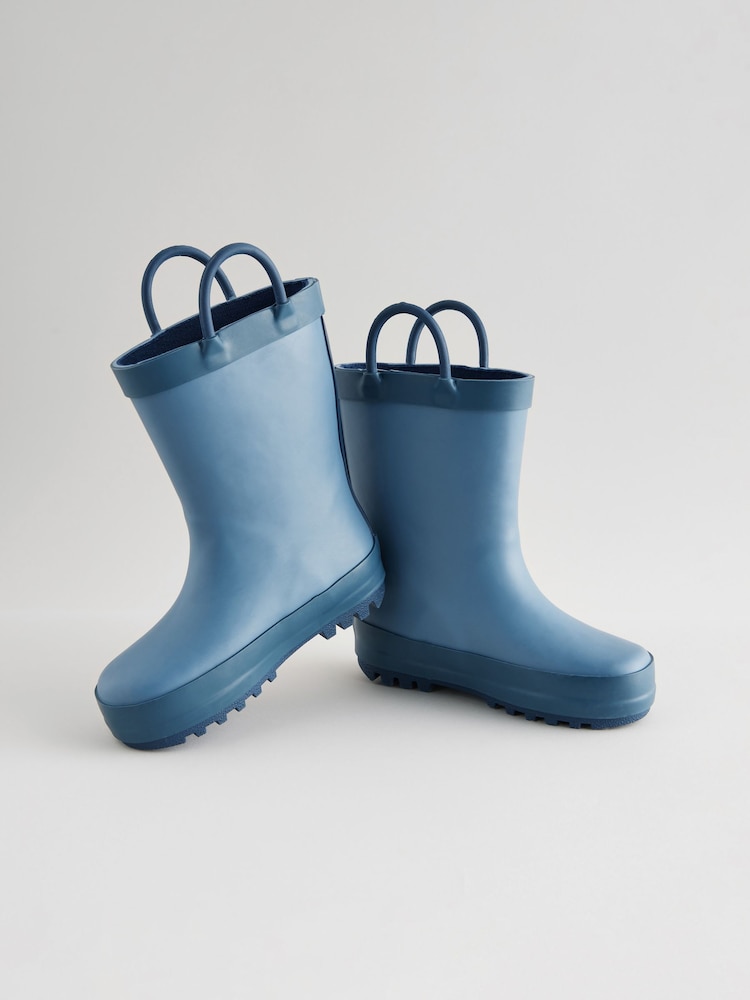 Blau - Gummistiefel zum Überziehen mit Griff - Bild 1 von 6 Blau - Gummistiefel zum Überziehen mit Griff - Bild 1 von 6