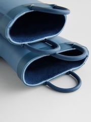 Blau - Gummistiefel zum Überziehen mit Griff - Bild 3 von 6