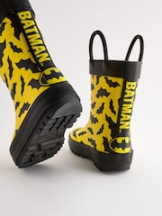 Yellow Batman Handle Wellies - Image 5 of 6
