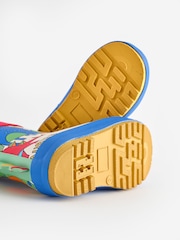 Red/Blue Thermal Thinsulate™ Lined Cuff Wellies - Image 5 of 6