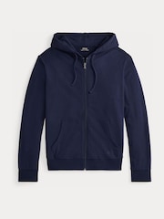 Polo Ralph Lauren Navy Cotton Blend Hoodie - Image 1 of 1