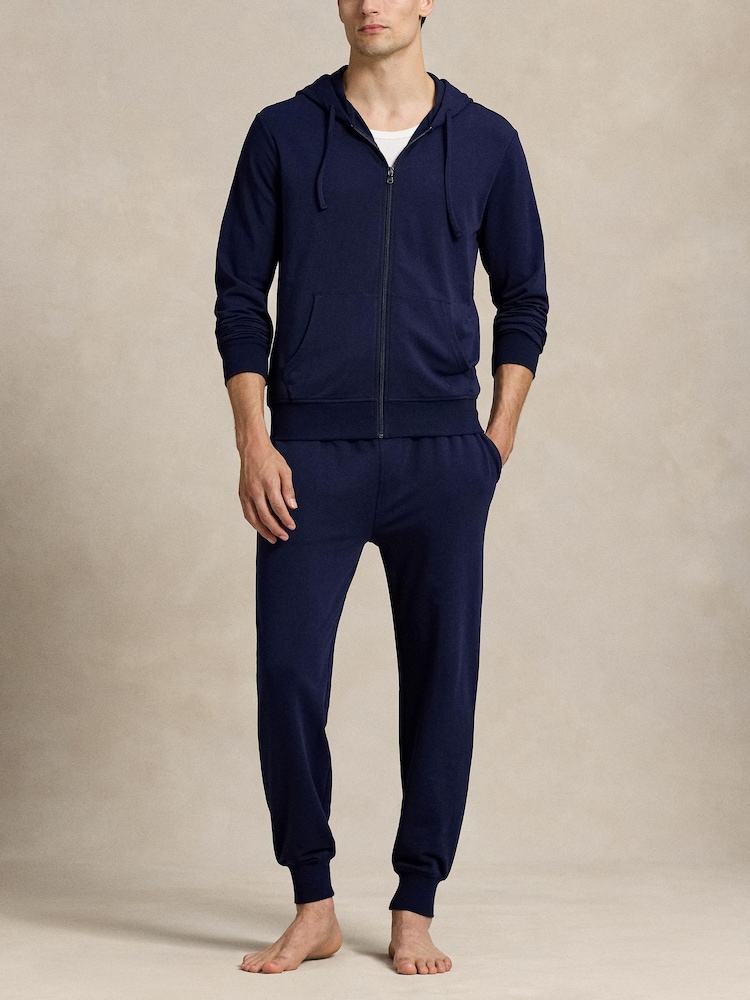 Polo Ralph Lauren Navy Cotton Blend Joggers - Image 1 of 4