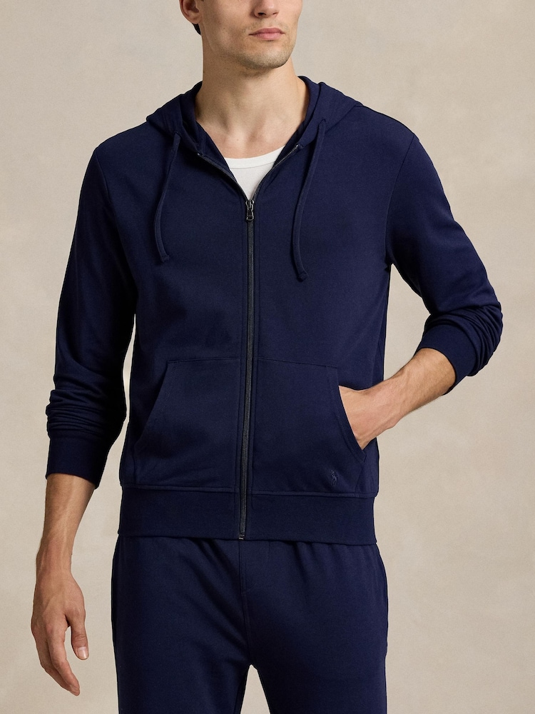 Polo Ralph Lauren Navy Cotton Blend Joggers - Image 2 of 4