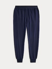 Polo Ralph Lauren Navy Cotton Blend Joggers - Image 4 of 4