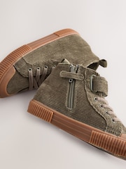 Green Cord Touch Fastening Boots - Image 5 of 5