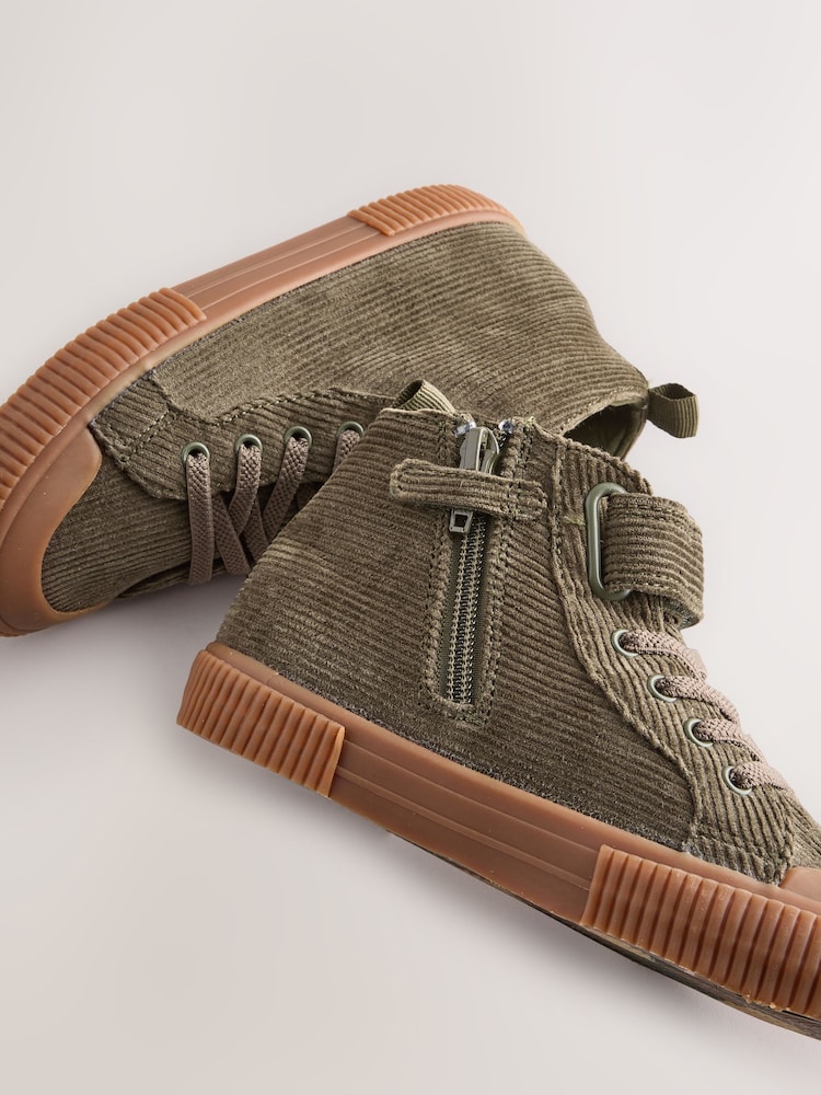 Green Cord Touch Fastening Boots - Image 5 of 5