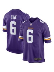 Nike Purple NFL Minnesota Vikings Home Game Jersey - Lewis Cine - Image 1 of 3