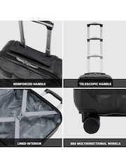 Flight Knight 45x36x20cm EasyJet Underseat 8 Wheel ABS Hard Case Cabin Carry On Hand Luggage - Image 3 of 7