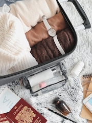 Flight Knight 45x36x20cm EasyJet Underseat 8 Wheel ABS Hard Case Cabin Carry On Hand Luggage - Image 4 of 7