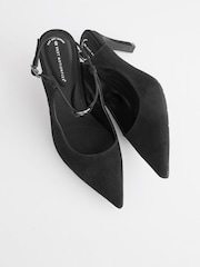 Black Regular/Wide Fit Forever Comfort® With Motionflex Hardware Point Toe Heels - Image 8 of 11