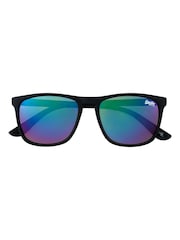 Superdry Black Shockwave Sunglasses - Image 1 of 2